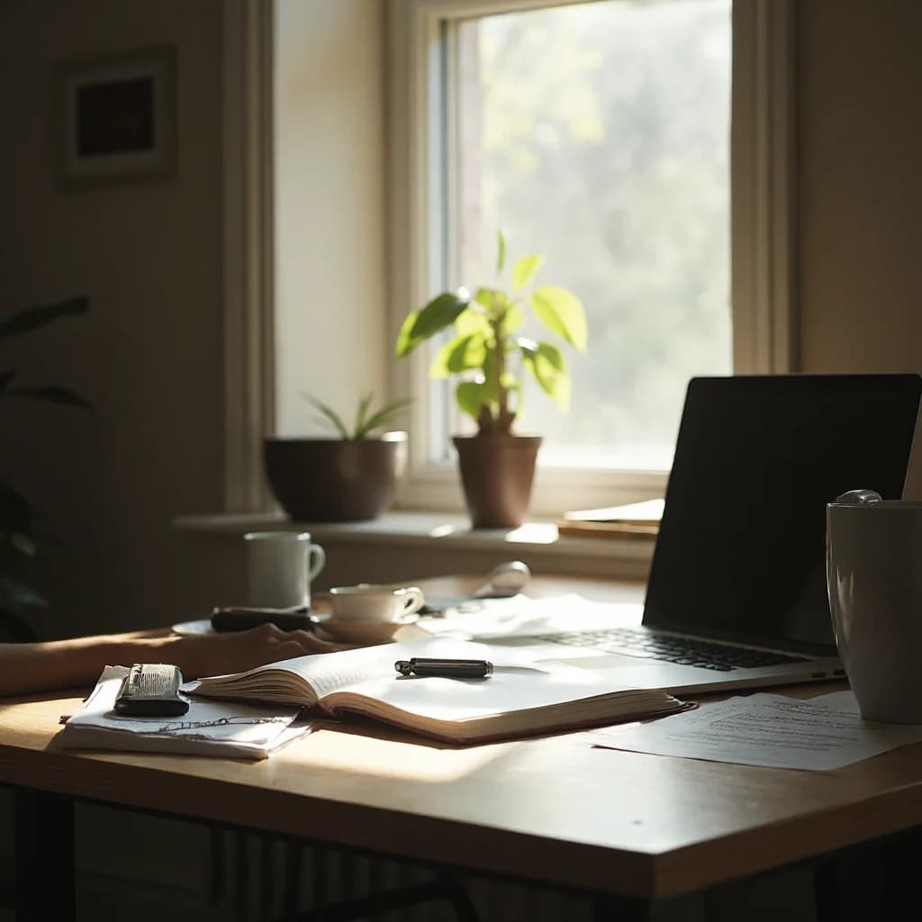 Calendar showing first quarter milestones marked with sticky notes