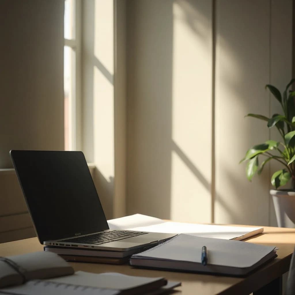 Tradesperson reviewing a project plan with a tablet